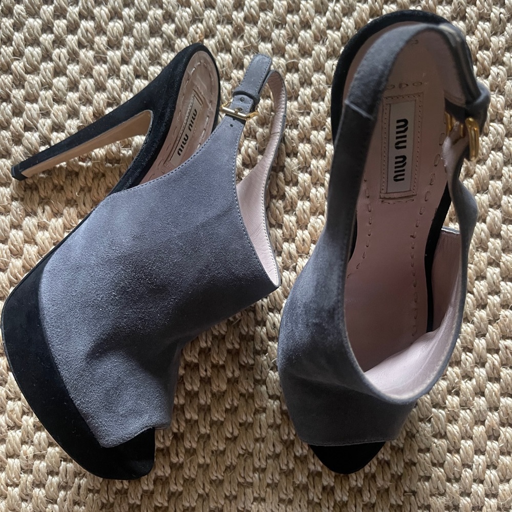 Beautiful Stiletto Mules from Miu Miu